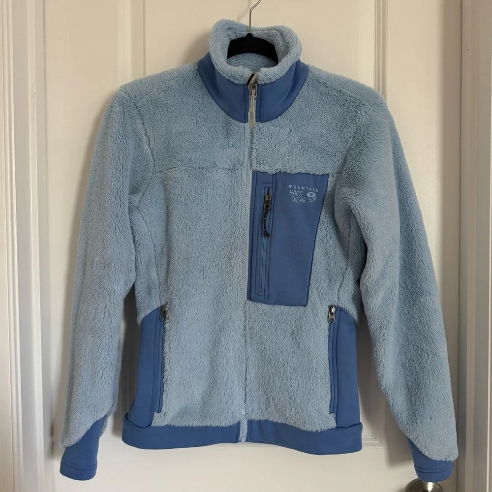 Mountain Hardwear Light Blue Fluffy Jacket, S - Picture 3 of 16